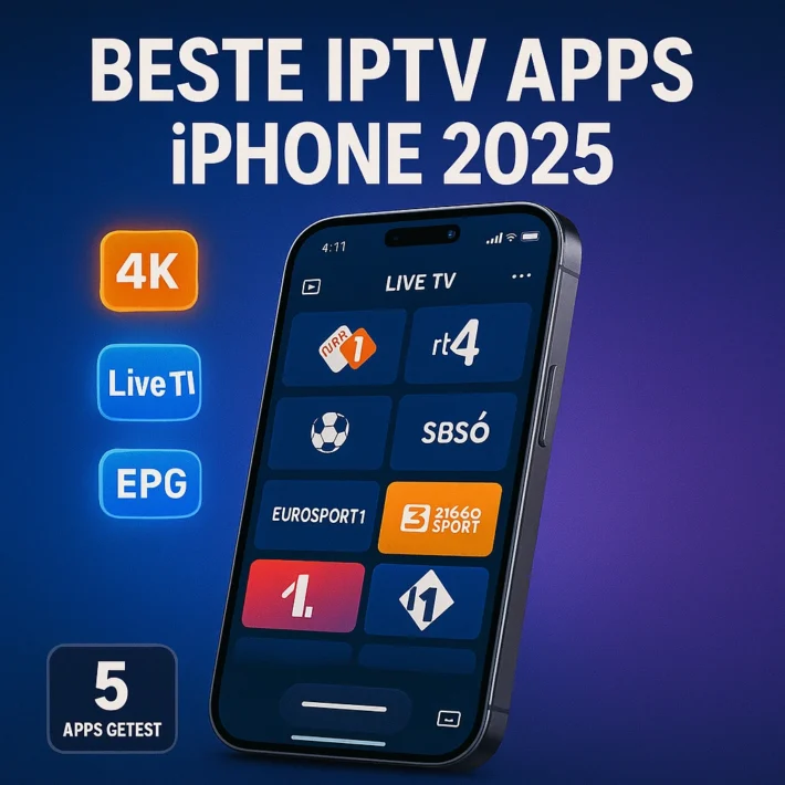 mijn persoonlijke top 5 na het testen 14 Beste IPTV app iPhone mijn persoonlijke top 5 na het testen.webp
