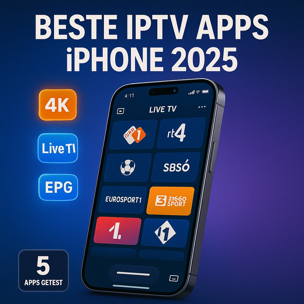 mijn persoonlijke top 5 na het testen 2 Beste IPTV app iPhone mijn persoonlijke top 5 na het testen.webp