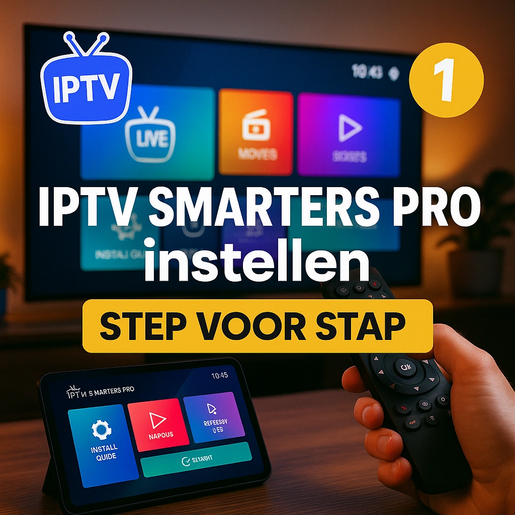 IPTV Smarters Pro instellen stap voor stap 6 IPTV Smarters Pro instellen stap voor stap.webp
